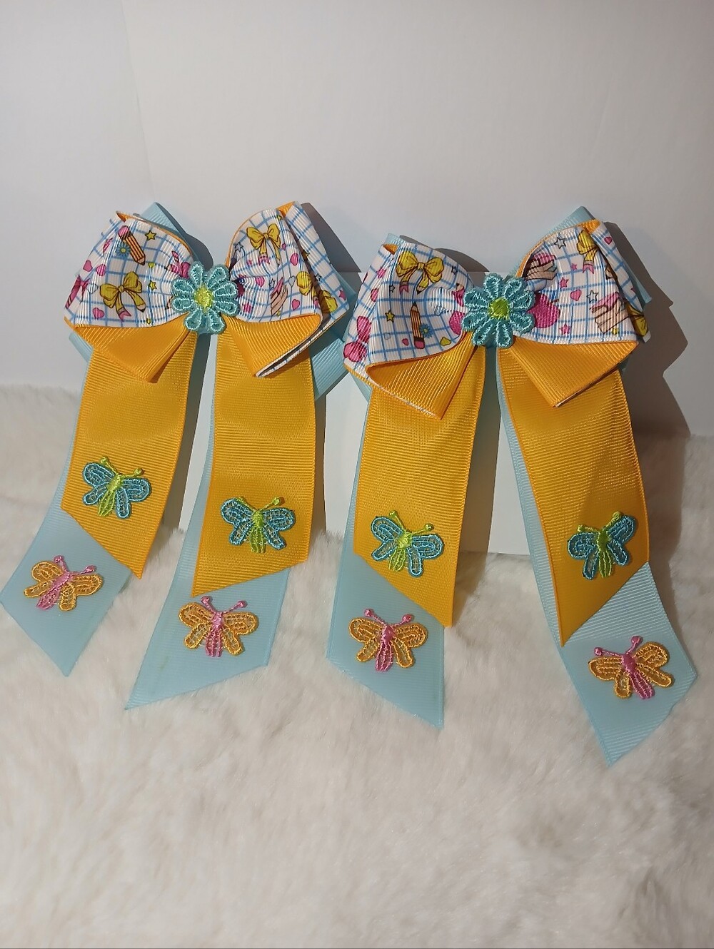 Hair Bows Set School